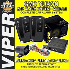 JS ALARMS ONE COMPLETE KIT ALARM  KEYLESS ENTRY 2007 GMC YUKON SUV