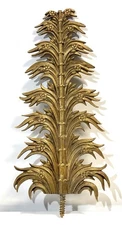 Antique Gilt Bronze French P.E. Guerin Palm Ormolu Mount