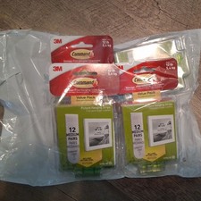 Command Picture Hanging Strips, White, 12 Med...