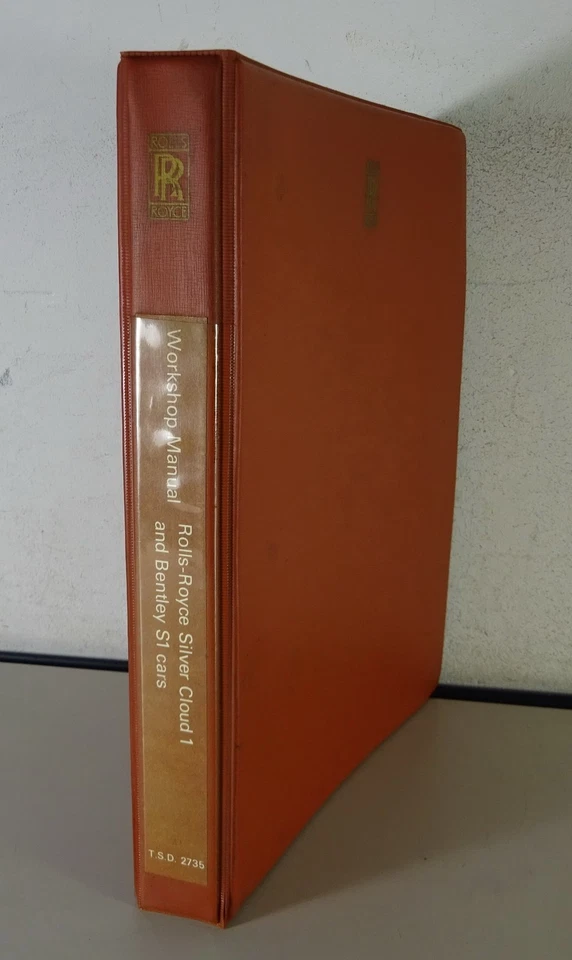 Manuale Di Officina Rolls-Royce Silver Cloud I + Bentley S1 1974 - Immagine 2 di 4