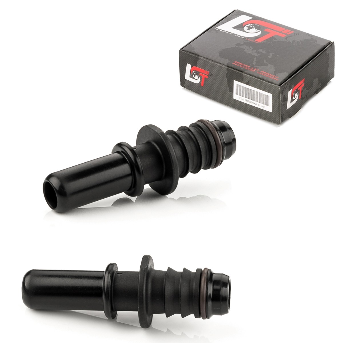 2x counterpart quick release straight fuel line 11.8 x 12 for MAYBACH