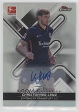 2021-22 Topps Finest Bundesliga Auto Christopher Lenz #54 Auto 7m3