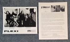 Plexi Music Group Press Photo + Press Kit "Cheer Up" Sub Pop Records 1996 - NM