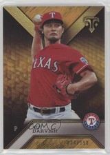 2016 Topps Triple Threads Amber 24/150 Yu Darvish #98 0p5j