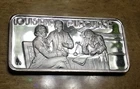 1oz Vintage 1975 Silver Bar .999 American Greatest Events LOUISIANA PURCHASE