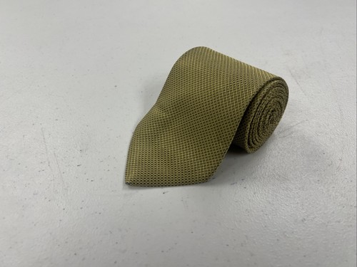 Hugo Boss Men's Yellow Novelty Silk Neck Tie $158 - Picture 1 of 9