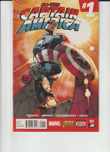 All-New Captain America #1 (Marvel Comics 2015) NEAR MINT + 9.6