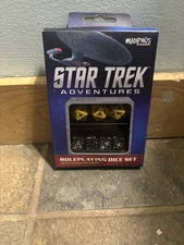 Modiphius Star Trek Adventures Operation Division Dice Set - Yellow (7) In Box