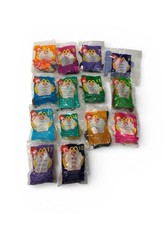 Lot of 14 McDonald  s TY Beanie Babies 2000   Sealed Happy Meal Toys Missing 2-5