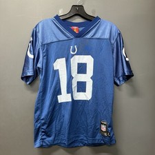 Youth Reebok Indianapolis Colts Peyton Manning Jersey Size L 14-16
