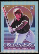2021 Chronicles Overdrive Holo Prizm Silver Yermin Mercedes Rookie #8