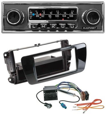 Blaupunkt USB MP3 Bluetooth DAB Autoradio für Seat Ibiza ab 08 Klavierlack schwa