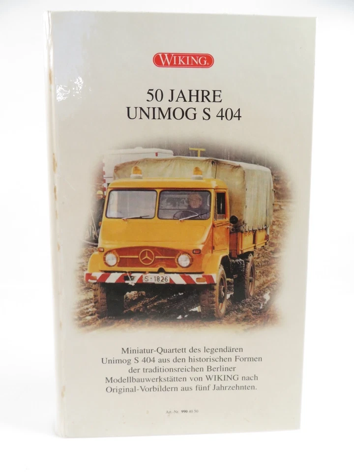 1:87 Wiking 9904050 50 Jahre Unimog S 404 Set D10