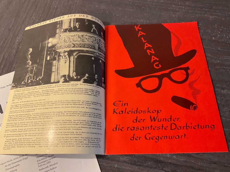Kalanag Revue 1961 Programmund Prospekt - Bild 4 von 4