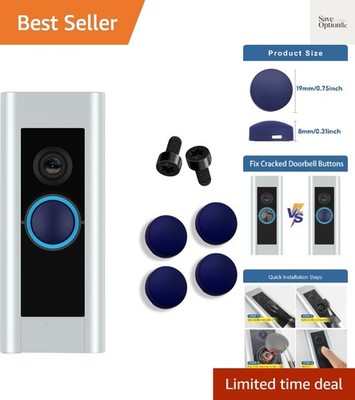 Doorbell Replacement, Doorbell Pro s Replacement, Come with 4Pack s / 2Pack S...