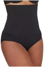 ASSETS by SPANX Women's Remarkable High-Waist Control Briefs Black