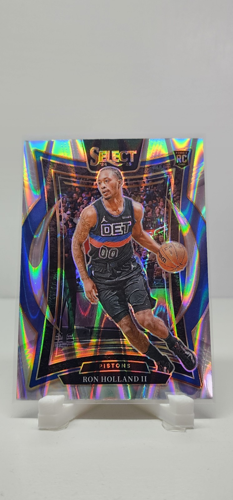 2024-25 Panini Select - Concourse Ron Holland II #74 Tectonic Prizm (RC)