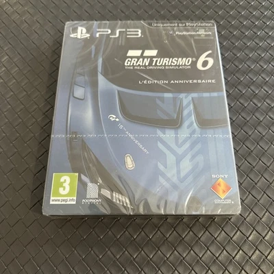 Gran Turismo 6 Anniversary Édition Steelbook - PlayStation 3 NEW SEALED NEUF - Photo 1/4