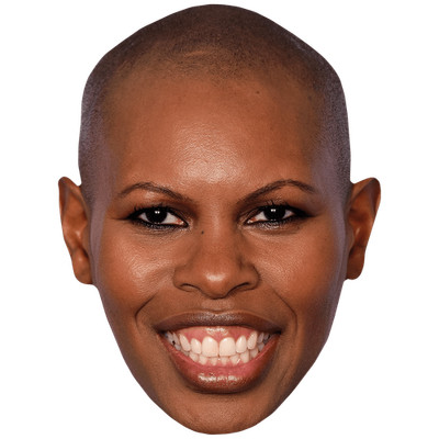 Deborah Anne Dyer (Smile) Big Head. Larger than life mask.