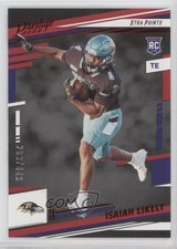 2022 Panini Prestige Rookies Xtra Points Red 203/449 Isaiah Likely #340 7l6
