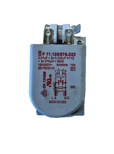 Original Kondensator Entstörfilter,  Bosch Siemens 9000005994, 00623842#WTK-001*