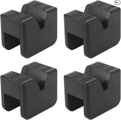 Rubber Pad Adapter, Universal Heavy Duty Rubber, Slotted Frame Rail Pinch Welds