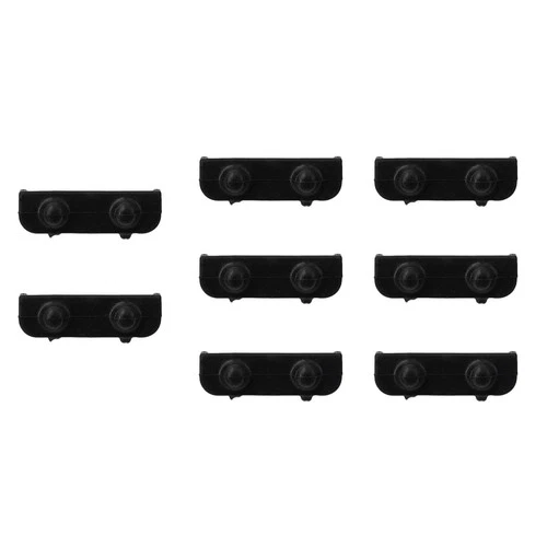 3/8x Set Air Fryer Rubber Bumper Air Fryers Tray Rubber Replacement-Accessories