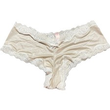 Victoria’s Secret Very Sexy Cheeky Panties Nylon Satin Lace Trim Size M 2012