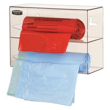 Bowman Dispensers Bg002-0111 Bag Dispenser Double, Petg