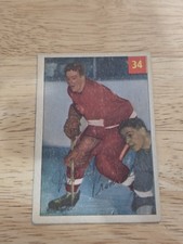 1954-55 Parkhurst #34 Marcel Pronovost