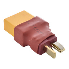 No Wires Connector - XT90 / XT-90 Female to Male T-Plug Adapter Deans Style