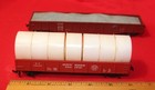 Railroad Gondola Cars 2 Lot Loaded Pipe & Gravel CNW & Southern Pacific - — photo 1