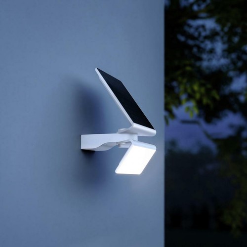 Lámpara solar LED Steinel XSOLAR L-S blanca lámpara de pared lámpara solar exterior como nueva - Imagen 2 de 4