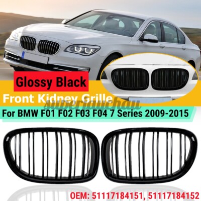 Bmw 7 Serie F01 F02 F03 F04 Nieren Kühlergrill Gitter Glanz Schwarz Doppel Bmw 7 Serie F01 F02 F03 F04 Nieren Kühlergrill Gitter Glanz Schwarz Doppel