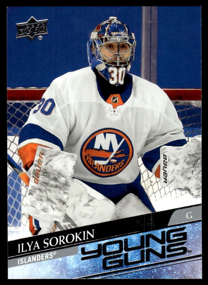 2020-21 Upper Deck Young Guns Ilya Sorokin Rookie New York Islanders #461