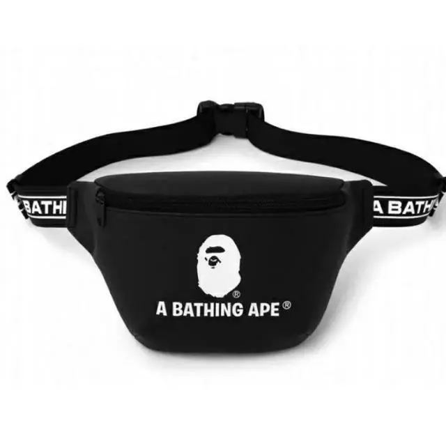 Bape fanny pack best sale black