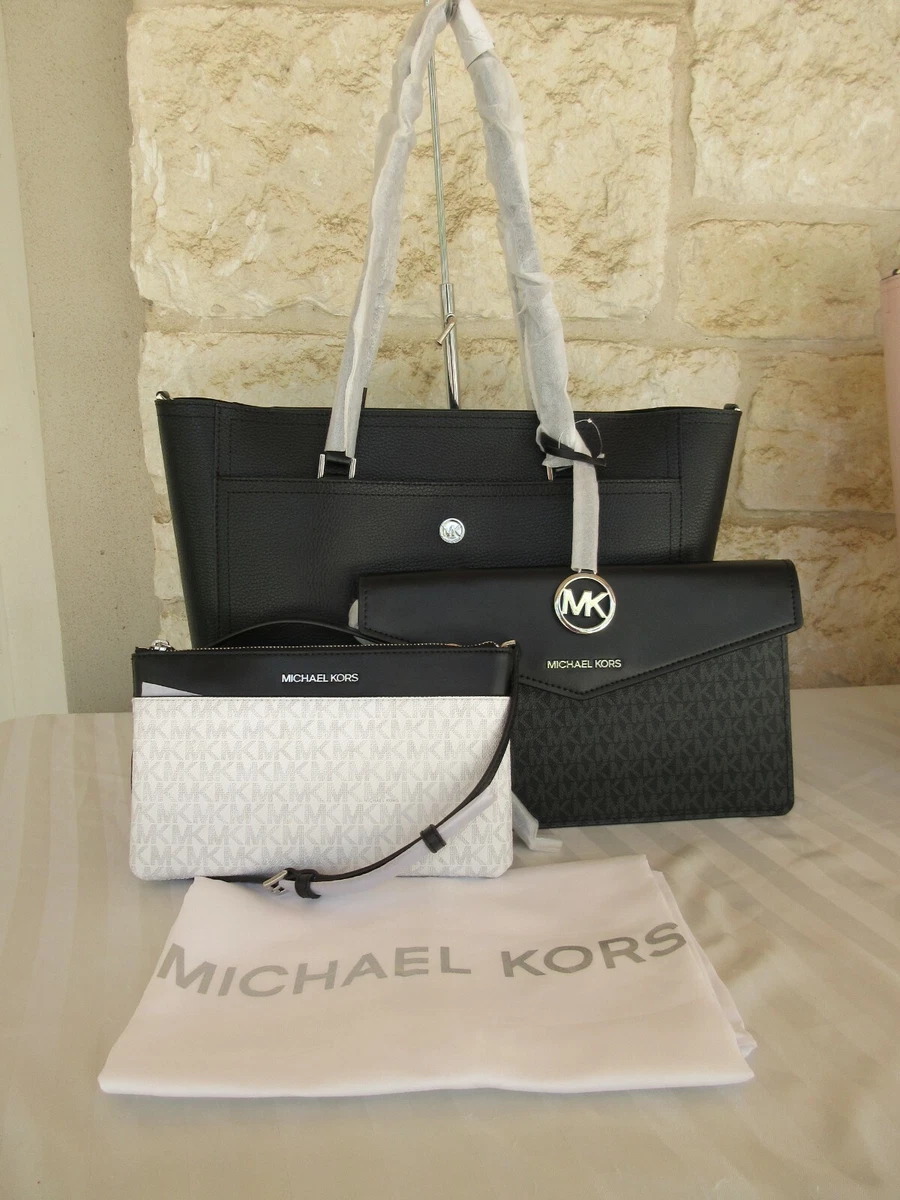 Michael Kors, Bags, Michael Kors 3 Set Designer Purse Wallet Bag Mk