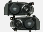 TYC Headlight Set For VW Golf Mk3 91-99 Insert colour Black