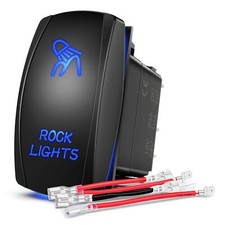 Nilight Rock Lights Rocker Switch Led Light Bar Switch 5pin Laser On Off Spst