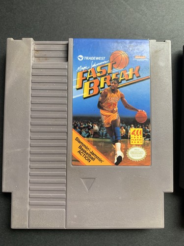 Lot 3 Nintendo NES The Simpson Fast Break Section Z Cartridges - Picture 3 of 16