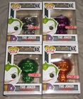 2019 Funko POP The Joker 53 Chrome Green Orange Purple Set of 4 Target Batman