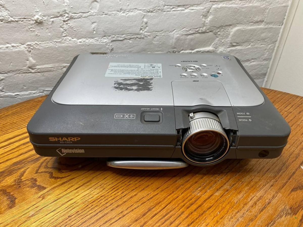 Sharp XG-C50X Notevision LCD Projector 75% Lamp Life / 3LCD