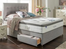 6ft Super King Size Silentnight Anniversary Miracoil Geltex Mattress