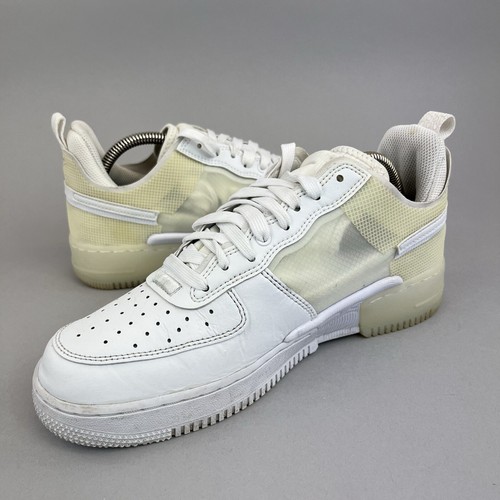 Nike Air Force 1 React Coconut Milk Low Top Sports Fitness Sneakers Trainers UK7 - Picture 7 of 15