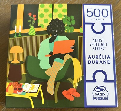 Artist Spotlight Series Aurelia Durand Spin Master 500pc Cozy Cosy Puzzle NEW
