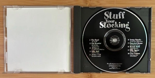 Stuff Your Stocking Sampler CD Classic 70s 80s Rock Billy Idol Al Green MORE nm - Imagem 2 de 3
