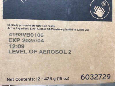 Ecolab Quik-Care Aerosol Foam Hand Sanitizer 15 oz 6032729 - EXP