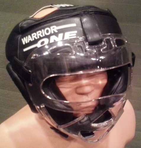 NEW! W1 Headgear with Plexiglass Cage - Boxing, Kickboxing Head Gear, MMA UFC - Picture 2 of 3