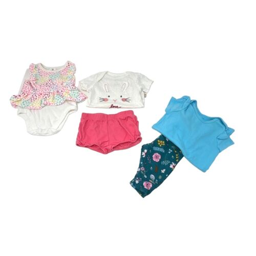 Baby Girl's - 3 Adorable Outfits - 0-3 Month & 3 Month