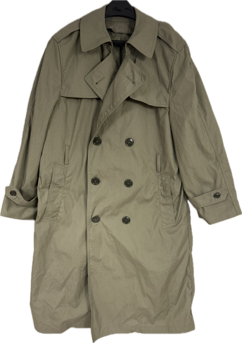 38S USMC US Marines All Weather Coat Jacket Long Trench NO Belt No